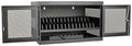 Tripp Lite 16-Port AC Charging Storage Station Cabinet for Chromebooks, Laptops & Tablets, 17" Depth, Wall Mount & Cart Options (CSC16AC), Black