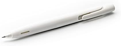 Zebra Pen bLen White Retractable Gel Pen, Black/Blue Ink, 0.7mm, 6-Pack