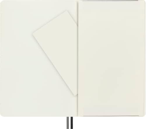 Moleskine Classic Expanded Notebook, Soft Cover, Large (5" x 8.25") Squared/Grid, Black, 400 Pages