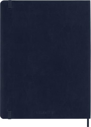 Moleskine 2027 12-Month Weekly Planner, XL, Sapphire Blue, Softcover