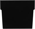 Akro-Mils 40120 Plastic Width Dividers for 4" Tall Shelf Bins, 24-Pk, Black