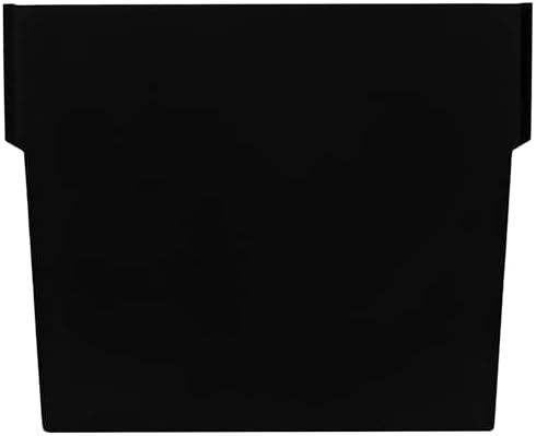 Akro-Mils 40120 Plastic Width Dividers for 4" Tall Shelf Bins, 24-Pk, Black