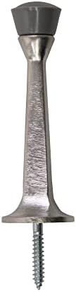 Design House Cast Door Stop, Satin Nickel