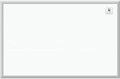 U Brands Magnetic Dry Erase Board White Board, 36" x 24", Silver Aluminum Frame, Includes Marker