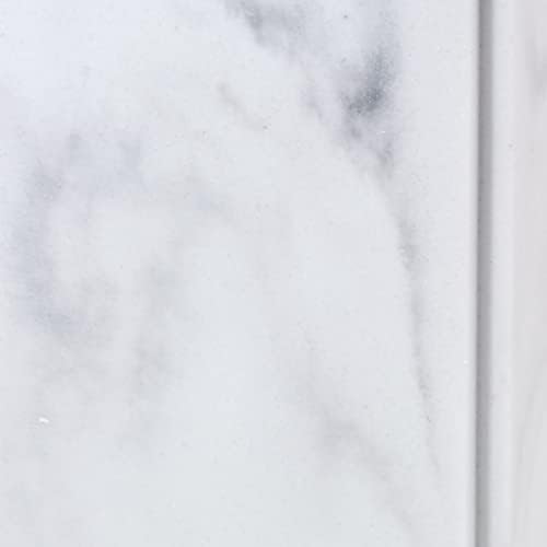 Avanti Linens - Wastebasket, Decorative Trash Can, Marble Inspired Home Decor (Catania Collection)