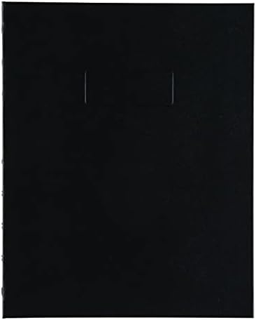 Blueline Notepro Composition Notebook, Black, 9.25 x 7.25 inches, 192 Ruled Pages (A9C.81) - (Pack of 5)