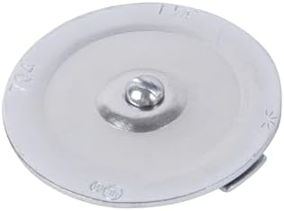 Gardner Bender KO701 Metal Knockout Seal, ½ Inch Conduit Size, Marked Size, Rust-Proof Galvanized Steel, 16 AWG Steel, ⅜ Inch Thread, Embossed - Self Centering, 100 Pk, KO704