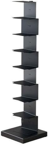 Invisible Floating Bookshelf With Metal Spine Wall Mounted Storage For Books And Decor, Space-Saving Display Unit For Home And Office Use(Black,X-Large)