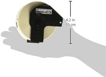 Brother Genuine DK1201 Die-Cut Standard Rolled Address Labels for QL Printers, 3-Pack (DK12013PK),White, 24 Rolls (DK120124PK)