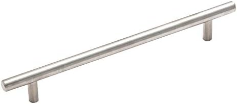 Amerock 7-9/16" Bar Pulls Sterling Nickel Drawer Pull