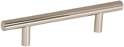 Amerock 10 Pack 3-3/4" Bar Pulls Polished Nickel Drawer Pull
