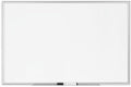 U Brands Magnetic Dry Erase Board White Board, 36" x 24", Silver Aluminum Frame, Includes Marker