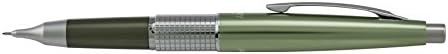 Pentel Sharp Kerry Mechanical Pencil, 0.5mm, Metallic Olive Barrel, 1 pack (P1035K), Green