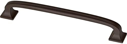 Franklin Brass (5-Pack) – Deep Bronze Cabinet Handles, 5-1/16 Inch Hole Center, Pulls for Drawers, Kitchen Cabinet Door, Dressers | Lombard