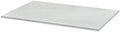 Monoprice Desk Table Top Shelf for Sit-Stand Height Adjustable Desks, 47.2" x 29.5" rectangular 1" thick, pre-drilled holes, White - Workstream Collection