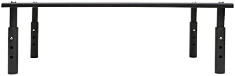 Tripp Lite Computer Monitor Stand, Adjustable Height, 18 x 11 in., Metal, Black (MR1812M)