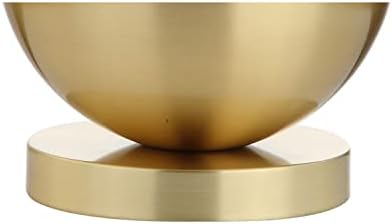 JONATHAN Y Carr Modern Table Lamp Ceramic Metal 23.5", White/Brass Gold