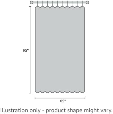 NICETOWN Noise Insulation Curtain Panels, Pair of Energy Smart & 100% Blackout Echo of Sounds Reducing Drapes for Dining Room Window, Thermal Guest Room Lined Window Dressing(Gray, 62 x 95 inch)