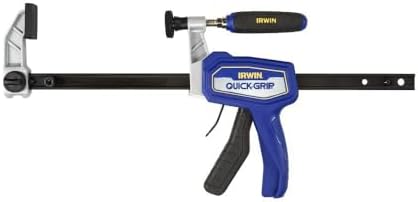 IRWIN QUICK-GRIP Clamps for Woodworking‚ Medium Duty Hybrid Clamp, 12 Inch (IRHT83500)