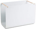 U Brands Metal Hanging File Organizer, Letter Size, Desktop Accessory, Arc Collection, Grey