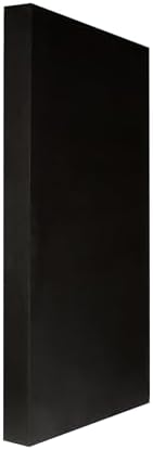 ATS Acoustics Microsuede Acoustic Panel 24" x 48" x 4" Square Edge (Black)