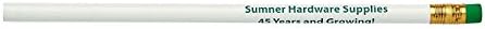 Pencil Guy Personalized Imprinted Pencils, White, 1000 per box