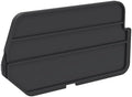 Akro-Mils 40210 Plastic Length Dividers for AkroBins Stackable Storage Bins Model 30210, Custom Storage Inserts for Tools, Crafts & Supplies, 6-Pack, Black