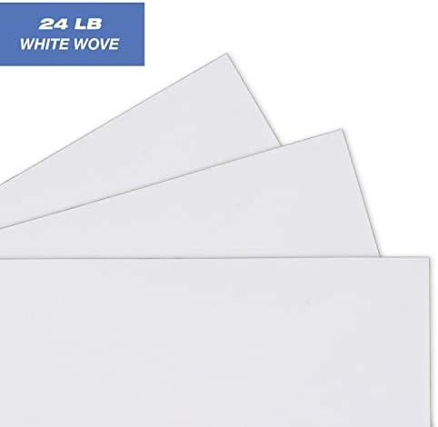 Mead Standard A2 Invitation Envelopes, Gummed Closure, 4-3/8" X 5-3/4", Premium 24-lb Paper, White, 100 per Box (CO198) (Pack of 2)