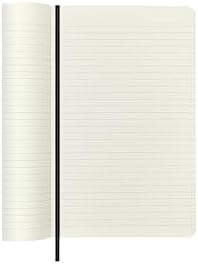 Moleskine Limited Edition Notebook Vegea, Large, Ruled, Black Boa, Soft Cover (5 x 8.25)