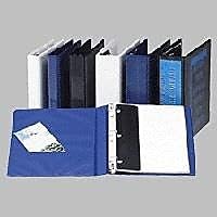 Cardinal 26312 Clearvue Binder D-Ring 1-1/2-Inch Capacity 11-Inch x8-1/2-Inch Blue