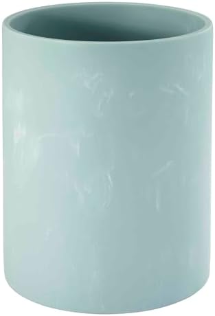 Nicole Miller - Wastebasket, Decorative Trash Can, Dorm Room Essentials (Kendall Collection, Oasis)