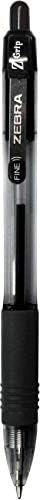 Zebra Pen Z-Grip Retractable Ballpoint Pen, Black Ink, 0.7mm, 30 Bulk-Pack