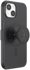 PopSockets iPhone 14 Phone Case with MagSafe, Wireless Charging Compatible, Black - iPhone 14 MS Black Translucent