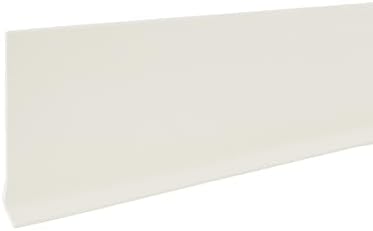 M-D Building Vinyl Wall Base, Almond, 4in x 60ft Dry Back Roll