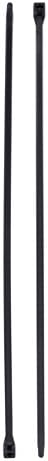 Gardner Bender 46-418UVB Heavy-Duty DoubleLock Cable Tie, 18 Inch., 120 lbs. Tensile Strength, Wire / Cord Management Industrial and Household Use, Nylon Zip Tie, 10 Pk., UV Resistant Black