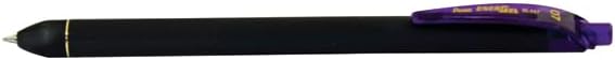 Pentel EnerGel Kuro Liquid Gel Pen, (0.7mm) Medium line, Violet Ink, 12 Pack (BL437R1-V)