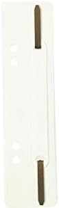 Exacompta Fasteners for Punched Documents - White, Pack 250