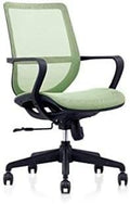 Office Chair Mesh Computer Chair with Lumbar Support Arm Modern Swivel Office Chair (Colour: B) (Colour: B) (C)