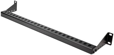 StarTech 1U Cable Lacing Bar, Adjustable Depth (12S-Cable-Lacing-BAR)