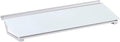 Quartet Glass Dry Erase White Board, Desktop Computer Pad for Notetaking, 18" x 6" Whiteboard, Clean Erase Surface with Storage, 1 Dry Erase Marker, White Surface (GDP186)