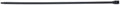 Gardner Bender 46-412UVB Heavy-Duty, DoubleLock, Cable Tie, 12 Inch., Tensile Strength, Wire / Cord Management Industrial and Household Use, Nylon Zip Tie, 100 Pk., UV Resistant Black
