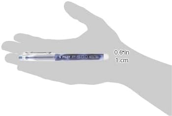 PILOT Precise P-700 Rolling Ball Stick Pens, 0.7mm, Blue, 12-Pack