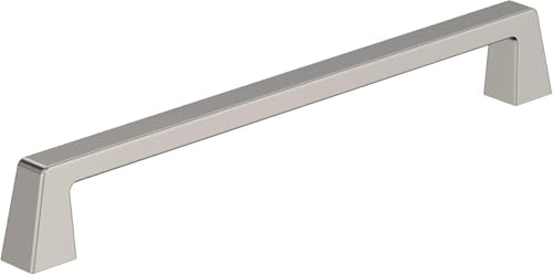 Amerock 8" Blackrock Polished Nickel Drawer Pull