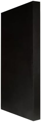 ATS Acoustics Microsuede Acoustic Panel 24" x 48" x 4" Square Edge (Black)