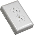 Wiremold Metal Raceway, Extending Power, On-Wall, Outlet + Box, White, BW2-D (Pack of 5)