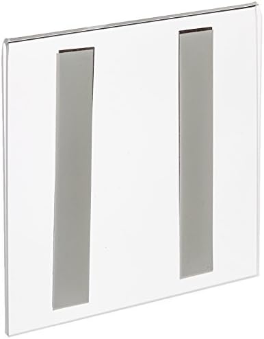 Azar Displays 129929 5.5" W x 5.5" H U-Frame with Magnetic Strips Pack of 10