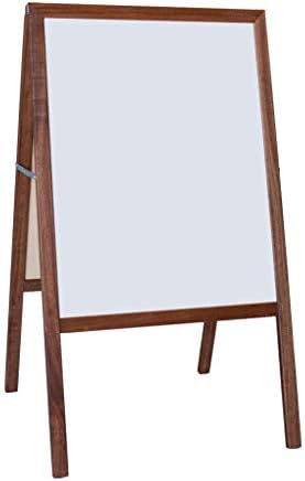 Flipside Products Marquee Easel, Stained Hardwood, White Dry Erase/Black Chalkboard, Menus, Announcements, Restaurants, Coffee Shops, Sale