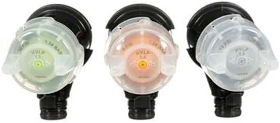 3M Performance Pressure HVLP Atomizing Head Refill Variety Kit, 26830 | Incl. sizes 1.1, 1.4, 1.8; for use with Performance Industrial Spray Gun, 10 Pack