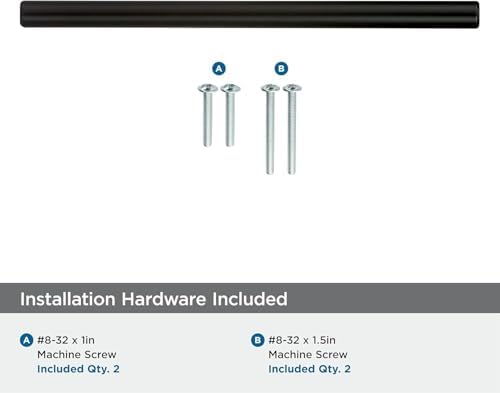 Amerock 5-1/16" Bar Pulls Black Bronze Drawer Pull