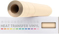 VinylRus Heat Transfer Vinyl, Pale Peach, 12" x 20ft